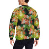 Amaryllis Pattern Print Design AL07 Men Long Sleeve Sweatshirt