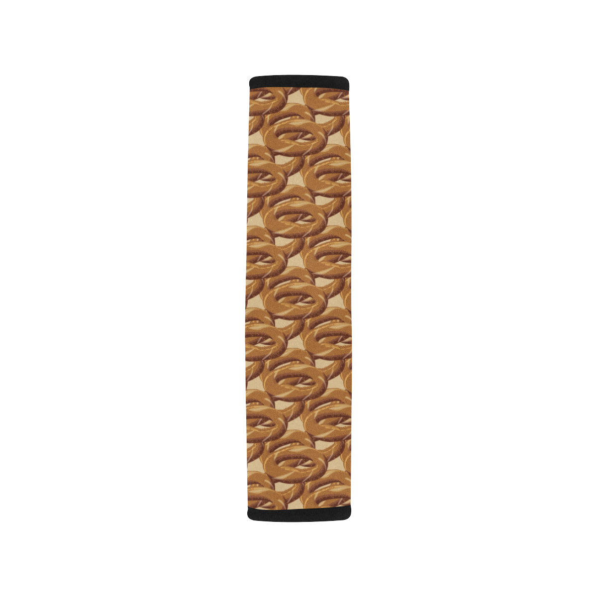 Bagel Pattern Print Design 02 Car Seat Belt Cover