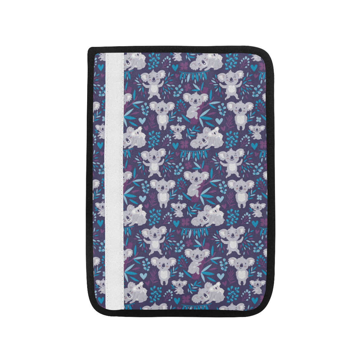Koala Cute Themed Design Print Car Seat Belt Cover