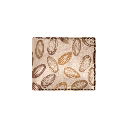 Almond Pattern Print Design 02 Men's ID Card Wallet