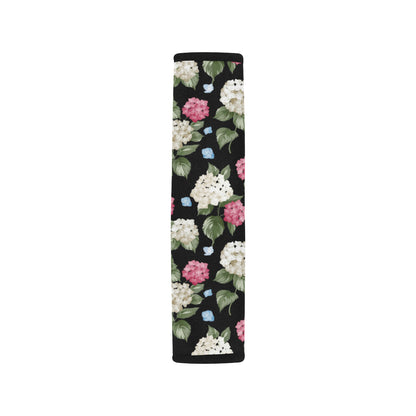 Hydrangea Pattern Print Design HD09 Car Seat Belt Cover