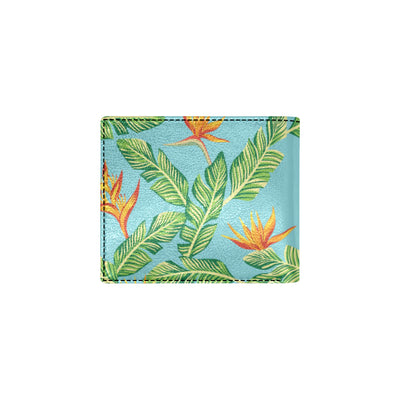 Bird Of Paradise Pattern Print Design BOP04 Men's ID Card Wallet