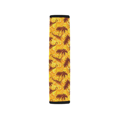 Palm Tree Pattern Print Design PT012 Car Seat Belt Cover