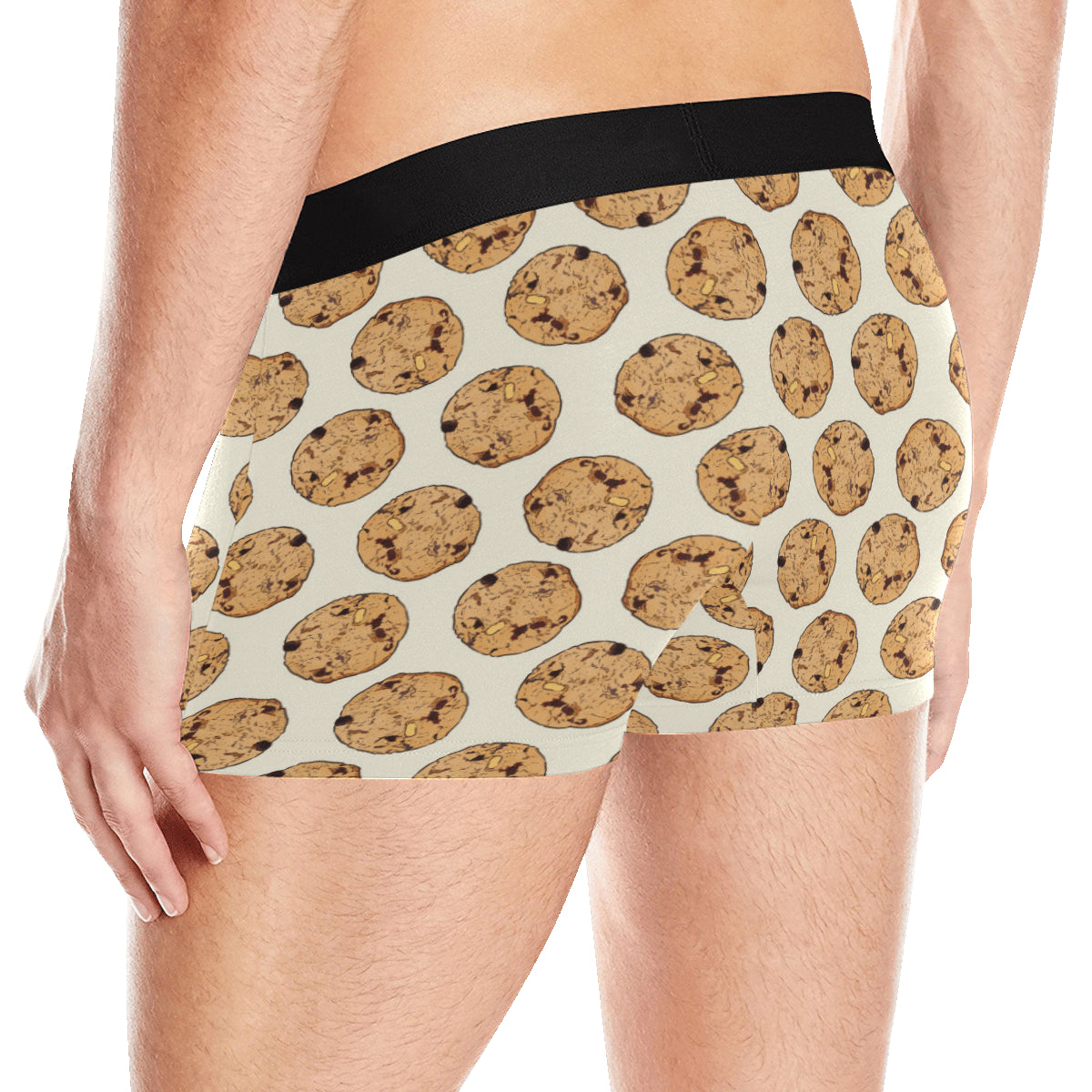 Cookie Pattern Print Design 05 Men's Boxer Briefs