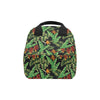 Hawaiian Flower Tropical Palm Leaves Insulated Lunch Bag