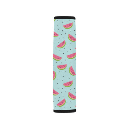Watermelon Pattern Print Design WM06 Car Seat Belt Cover