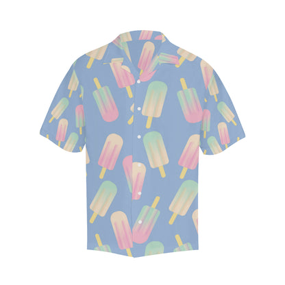 Ice Cream Pattern Print Design 05 Men's Hawaiian Shirt