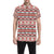 Aztec Western Style Print Pattern Men's Short Sleeve Button Up Shirt