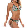 Plumeria Pattern Print Design PM027 Bikini