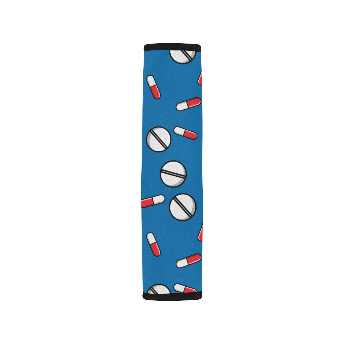 Pill Pattern Print Design A05 Car Seat Belt Cover