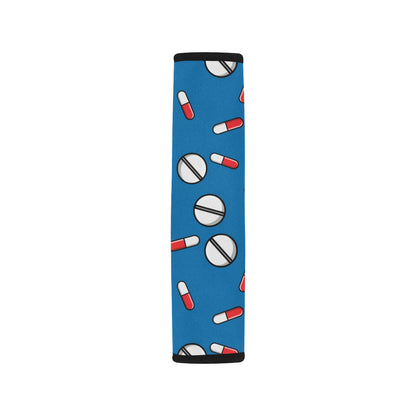 Pill Pattern Print Design A05 Car Seat Belt Cover