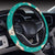 Chihuahua Polka Dot Pattern Steering Wheel Cover with Elastic Edge