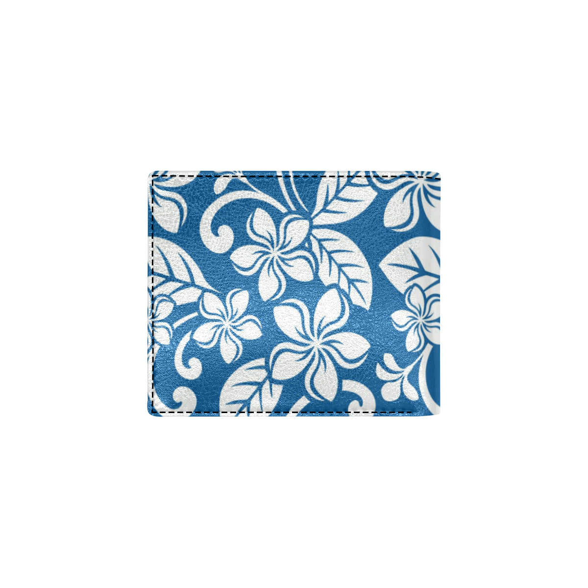 Plumeria Pattern Print Design PM013 Men's ID Card Wallet