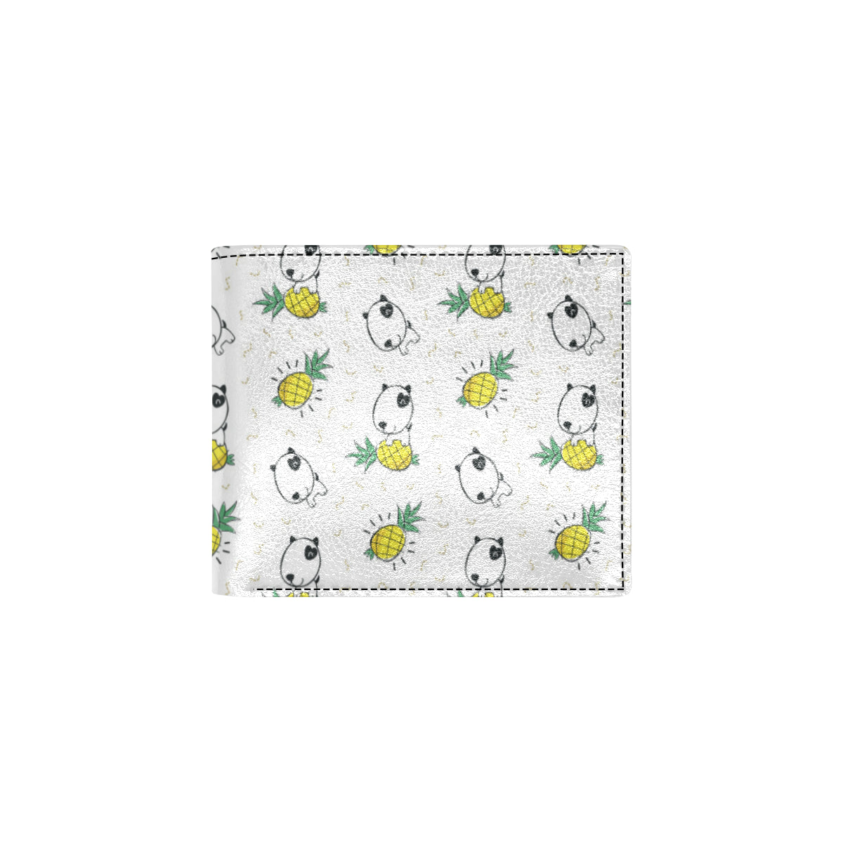 Bull Terriers Pattern Print Design 05 Men's ID Card Wallet