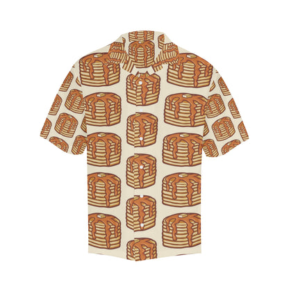 Pancake Pattern Print Design A02 Men's Hawaiian Shirt