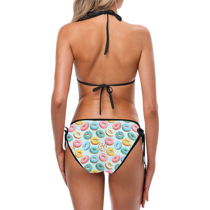 Donut Pattern Print Design DN05 Bikini