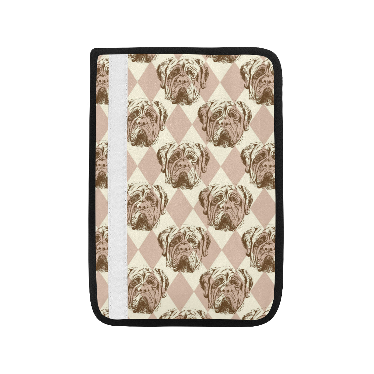 Mastiffs Pattern Print Design 01 Car Seat Belt Cover