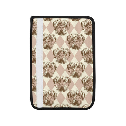 Mastiffs Pattern Print Design 01 Car Seat Belt Cover
