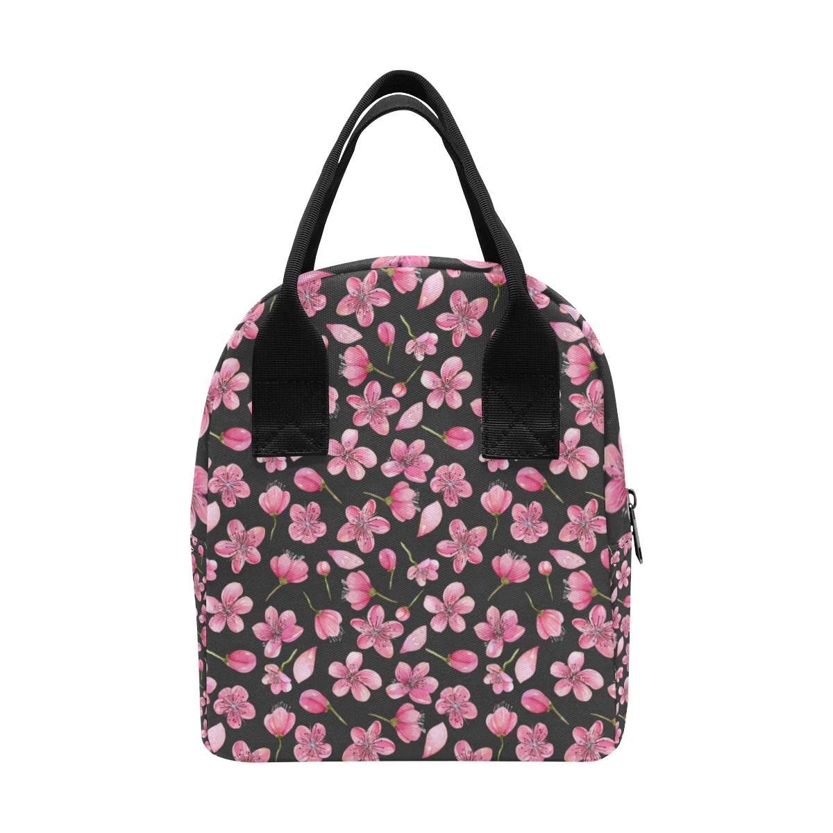 Apple blossom Pattern Print Design AB03 Insulated Lunch Bag