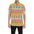 Aztec Pattern Print Design 03 Men's Short Sleeve Button Up Shirt