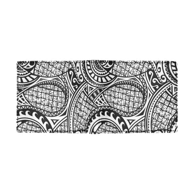 Polynesian Tribal Pattern Men's ID Card Wallet