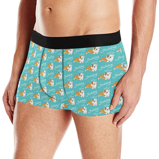 Bulldogs Pattern Print Design 05 Men's Boxer Briefs