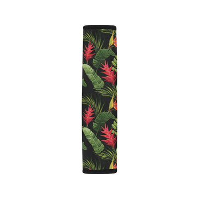 Bird Of Paradise Pattern Print Design BOP010 Car Seat Belt Cover