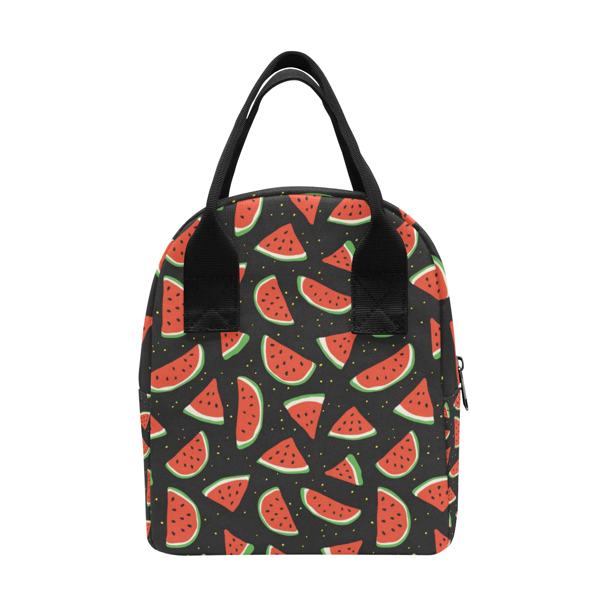 Watermelon Pattern Print Design WM09 Insulated Lunch Bag