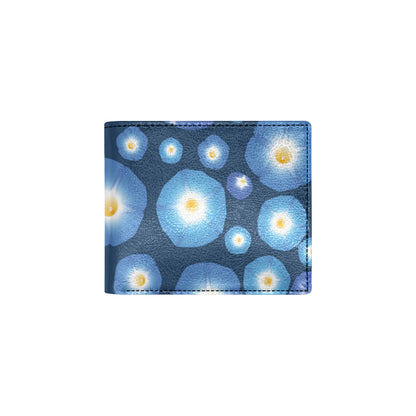 Morning Glory Pattern Print Design 02 Men's ID Card Wallet