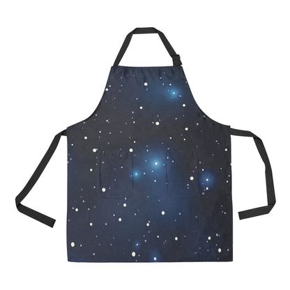 Night sky Pattern Print Design A02 Apron with Pocket