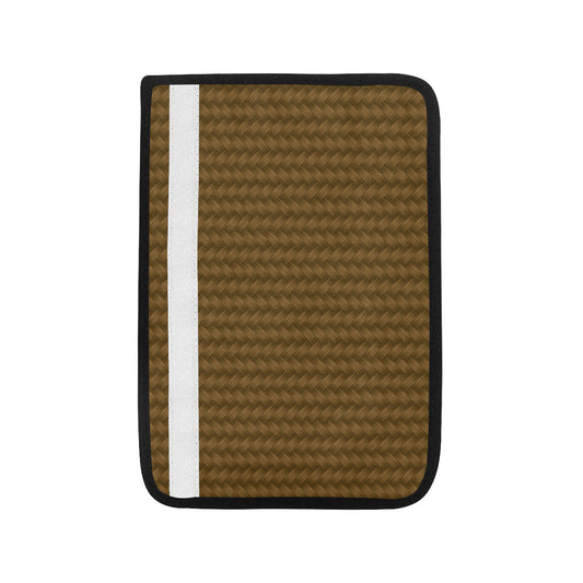 Cable Knit Pattern Print Design 02 Car Seat Belt Cover