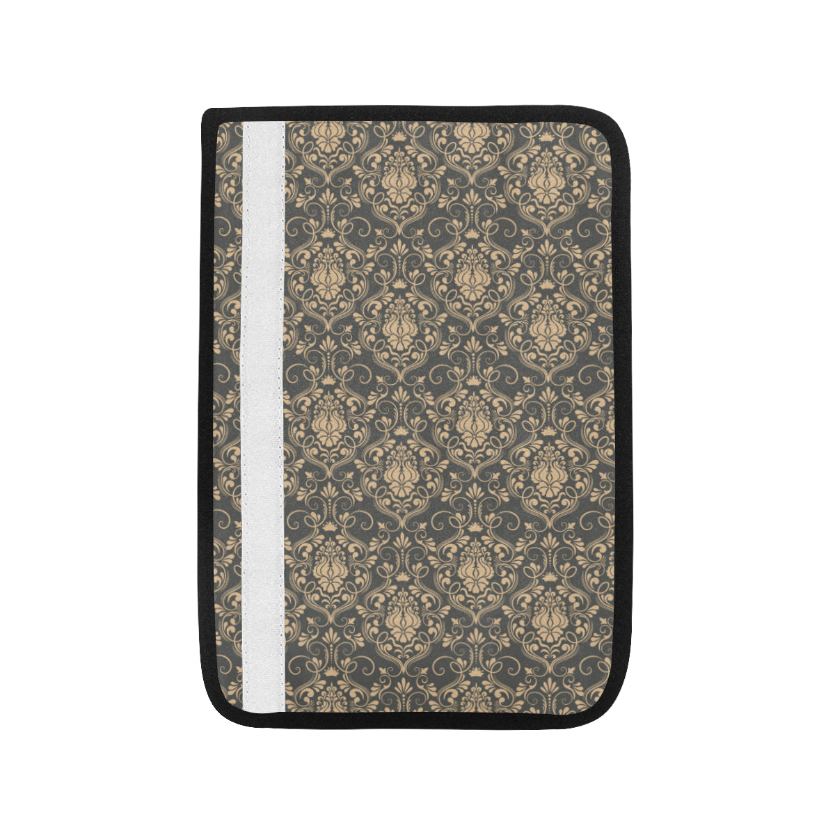 Damask Elegant Luxury Print Pattern Car Seat Belt Cover
