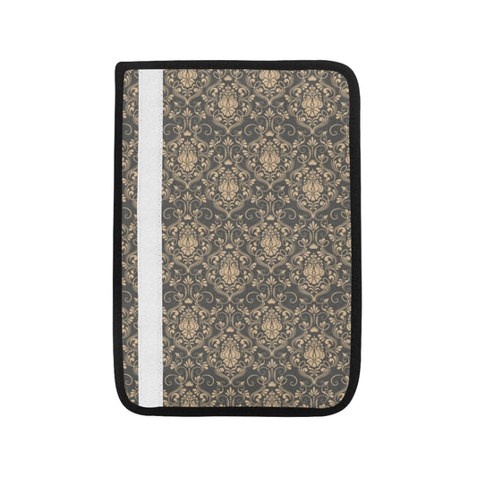 Damask Elegant Luxury Print Pattern Car Seat Belt Cover