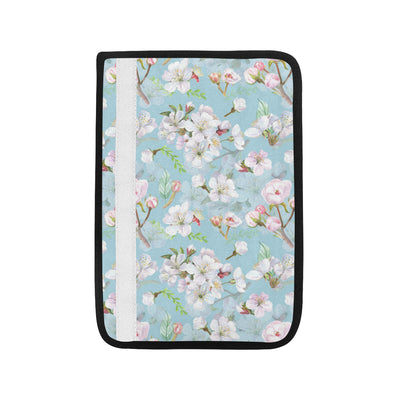 Apple blossom Pattern Print Design AB06 Car Seat Belt Cover