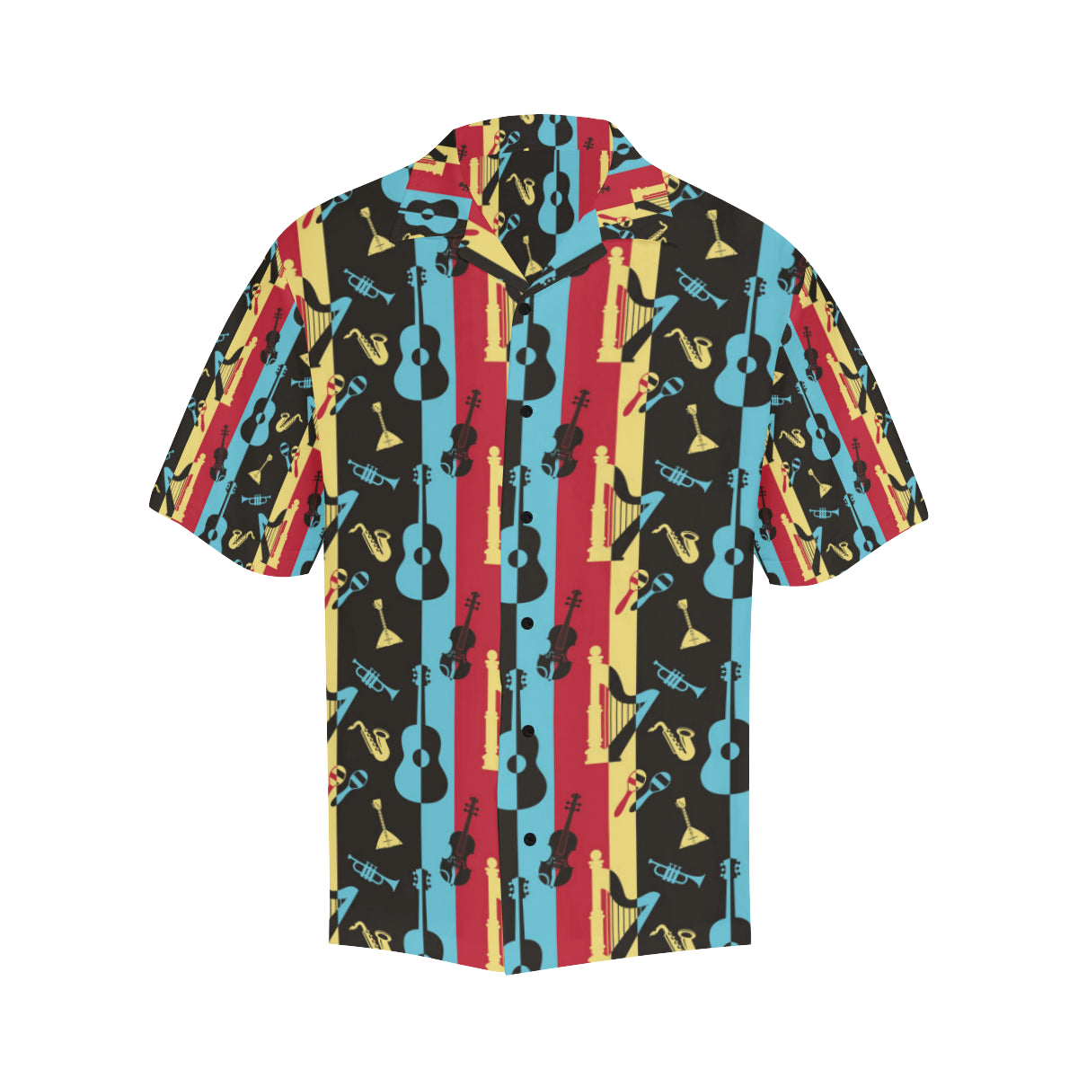 Jazz Pattern Print Design 02 Men's Hawaiian Shirt