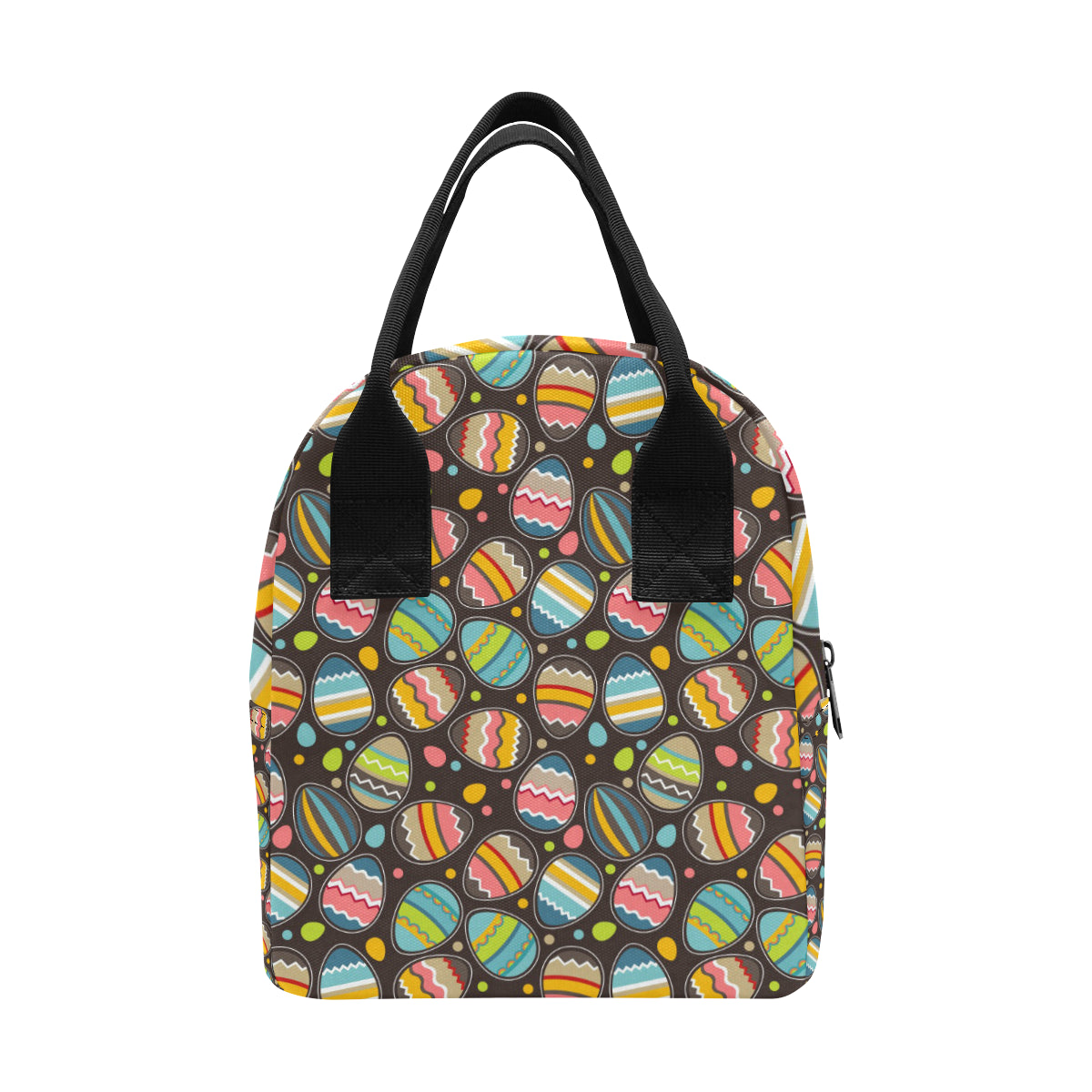 Easter Eggs Pattern Print Design RB03 Insulated Lunch Bag