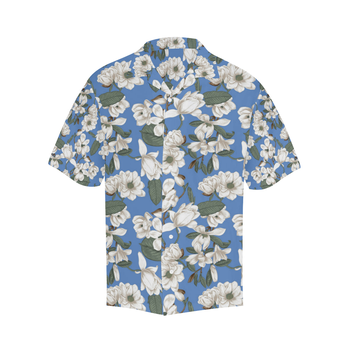 Magnolia Pattern Print Design 01 Men's Hawaiian Shirt
