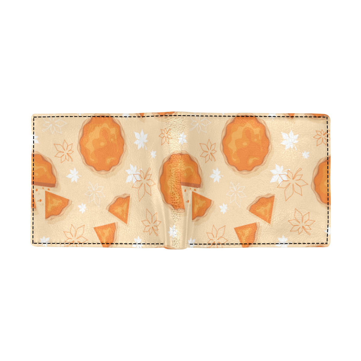 Pie Pattern Print Design A01 Men's ID Card Wallet