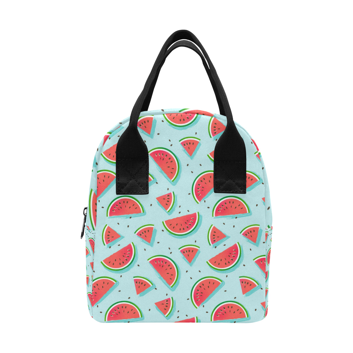 Watermelon Pattern Print Design WM03 Insulated Lunch Bag