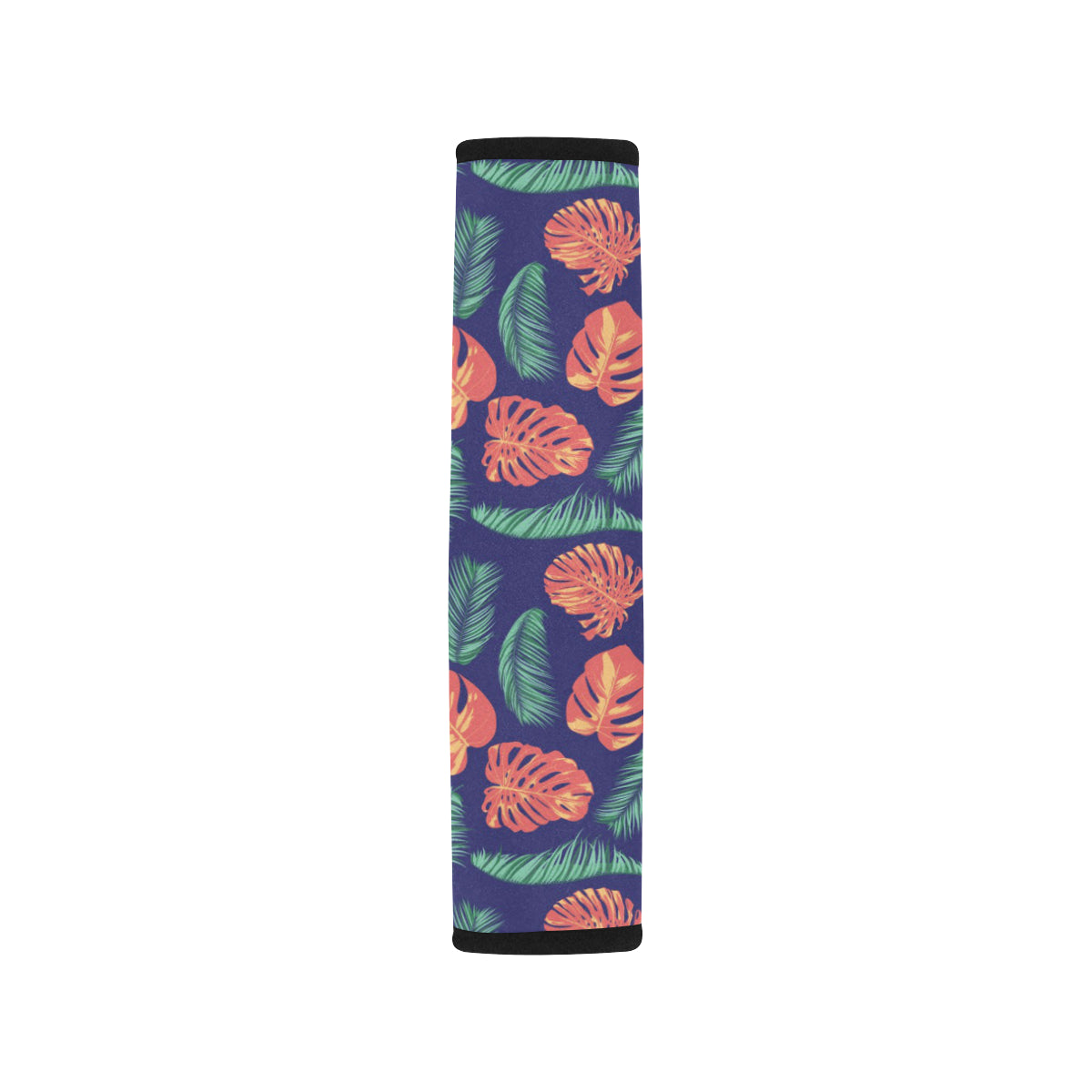 Palm Leaves Pattern Print Design PL011 Car Seat Belt Cover