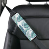 Pattern Tropical Palm Leaves Car Seat Belt Cover