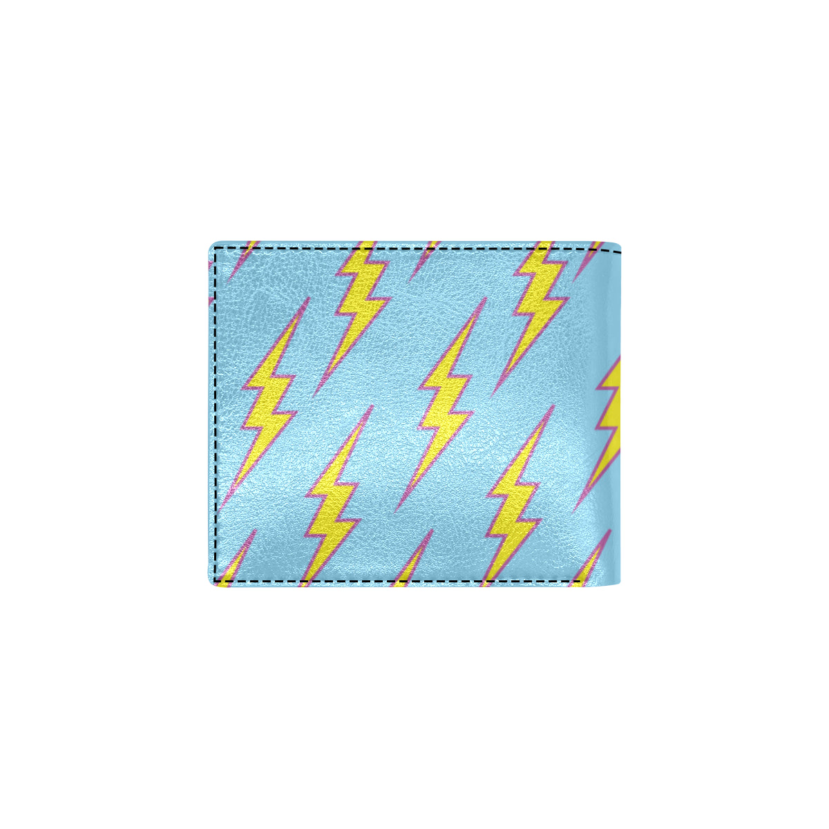 Lightning Thunder Pattern Print Design 02 Men's ID Card Wallet
