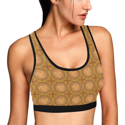 Celtic Pattern Print Design 01 Sports Bra
