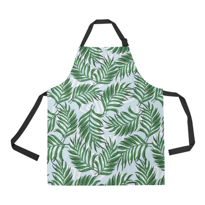 Palm Leaves Pattern Print Design PL06 Apron with Pocket