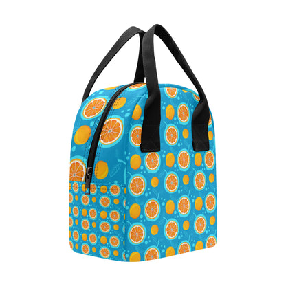Grapefruit Pattern Print Design GF03 Insulated Lunch Bag