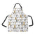 Bull Terriers Pattern Print Design 03 Apron with Pocket