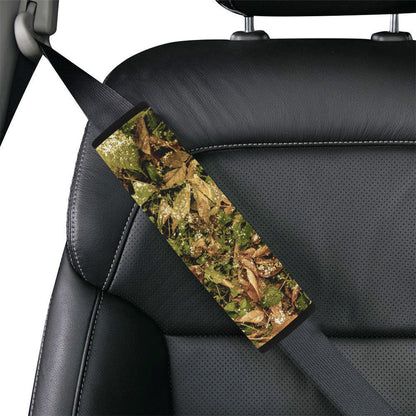 Camo Realistic Tree Forest Texture Print Car Seat Belt Cover