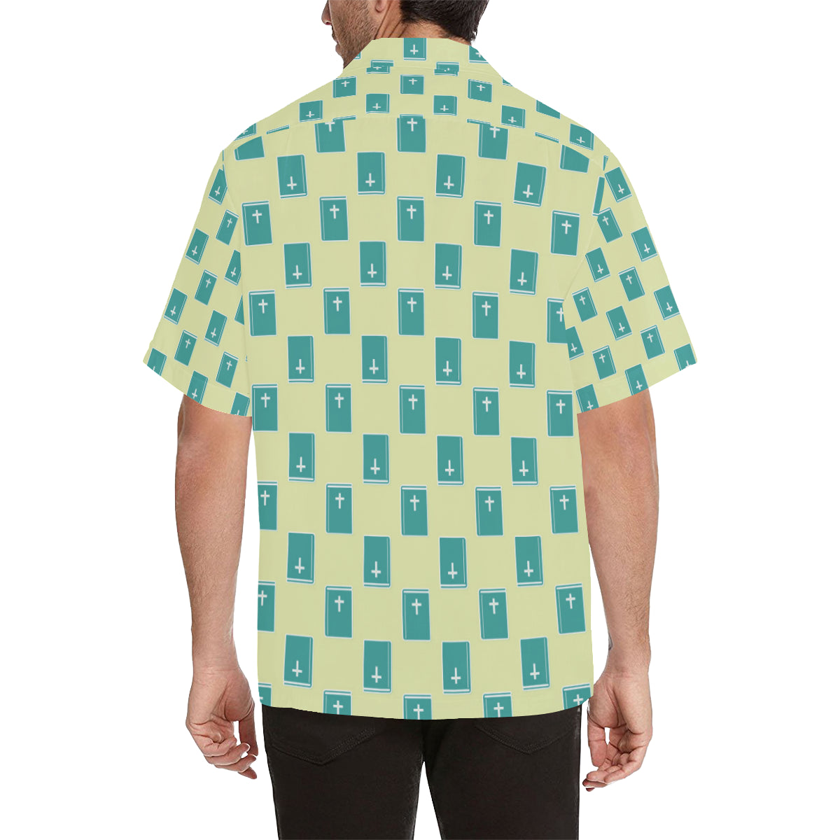 Bible Pattern Print Design 04 Men's Hawaiian Shirt