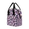 Donut Unicorn Pattern Print Design DN011 Insulated Lunch Bag