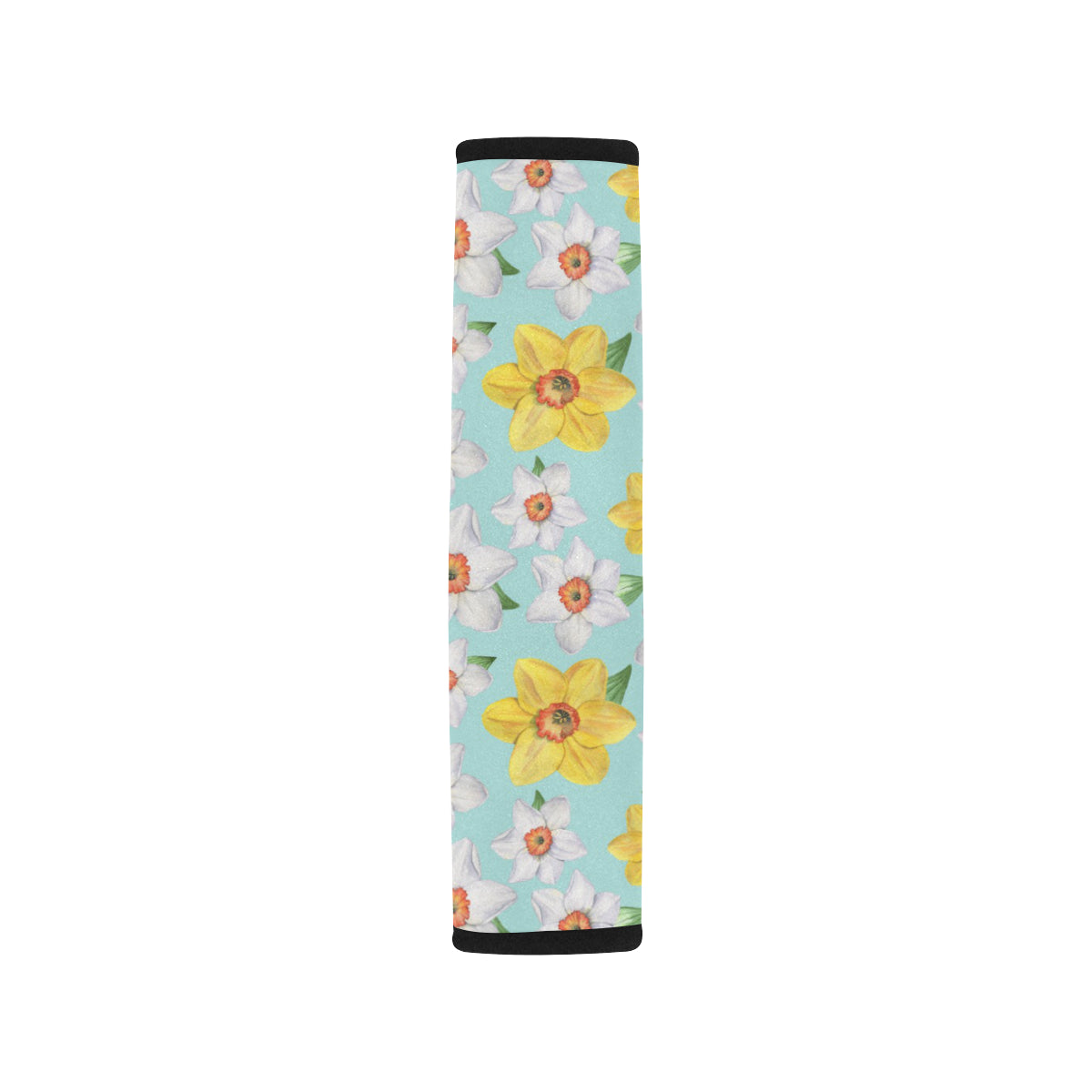 Daffodils Pattern Print Design DF07 Car Seat Belt Cover